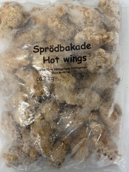 sprödbakade hotwings 2kg